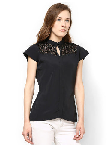 Athena Women Black Top