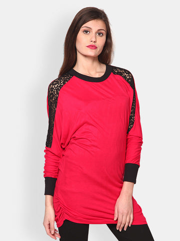 Athena Women Red Top