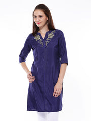 Aurelia Women Blue Kurta