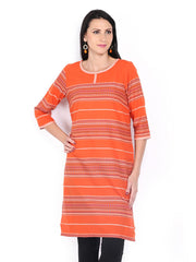 Aurelia Women Orange Kurta