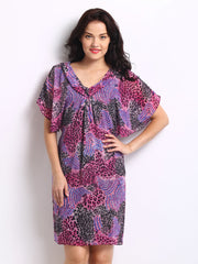 Avirate Multi-Coloured Animal Print Shift Dress
