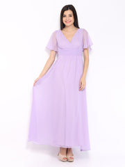Avirate Lavender Maxi Dress