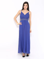 Avirate Blue Maxi Dress