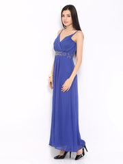 Avirate Blue Maxi Dress