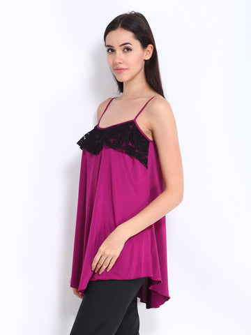 Avirate Women Magenta Top
