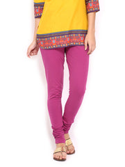 BIBA Women Pink Churidar Leggings