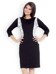 Bella Rosa Black Tailored Dress