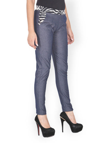 Bella Rosa Women Blue Jeggings
