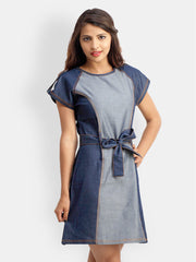 Belle Fille Blue A-Line Dress
