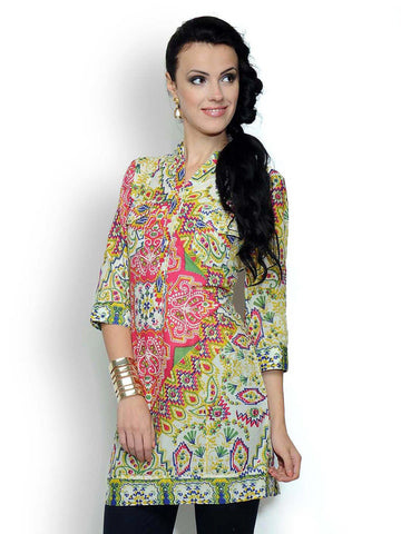 Belle Fille Women Multi-Coloured Printed Tunic