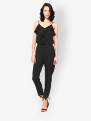 Besiva Women Black Jumpsuit