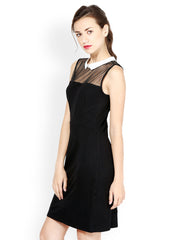 Besiva Black &amp; White Tailored Dress