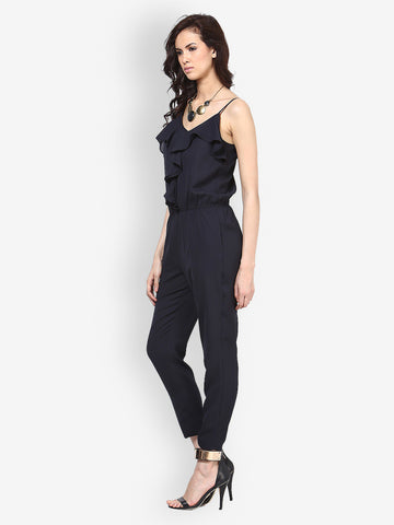Besiva Women Navy Jumpsuit