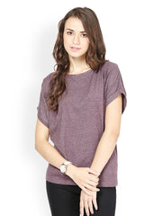 Besiva Women Mushroom Brown Top