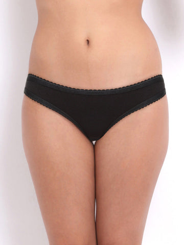 Bodycare Women Black Briefs 1313