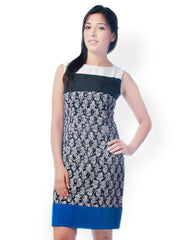 Bombay High Black Printed Shift Dress