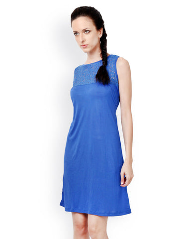 Bombay High Blue Shift Dress