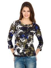 Calgiri Women Multicoloured Printed Top