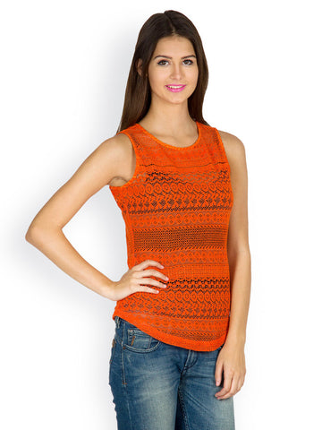 Calgari Women Orange Top