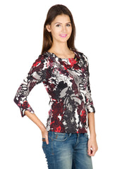 Calgiri Women Multicoloured Printed Top