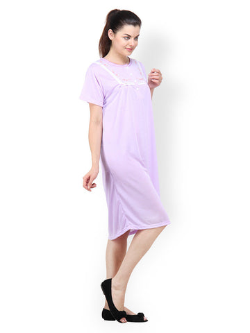 Camey Purple Nightdress
