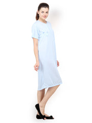 Camey Light Blue Nightdress