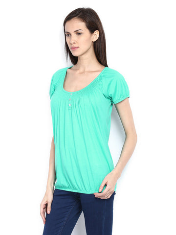 Casual Collection by Debenhams Women Green Top