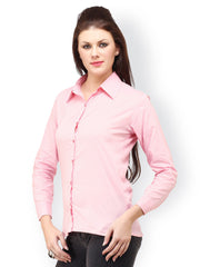 Cation Women Pink Formal Shirt