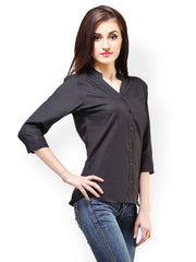 Cation Women Black Shirt