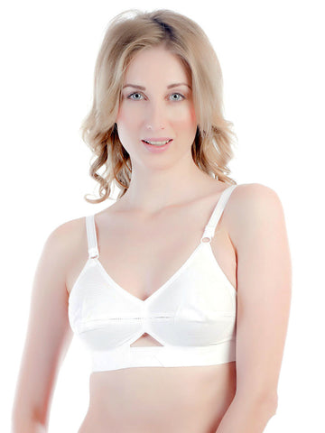Centra White Bra