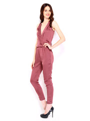 Chemistry Women Light Maroon Jumpsuit