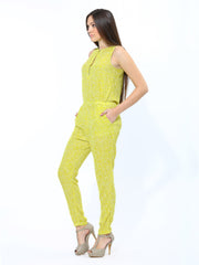Chemistry Women Lime Green Jumpsuit