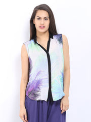Chemistry Women Multi-Coloured Printed Shirt