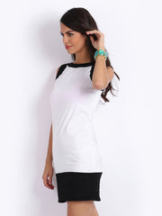 Cottinfab White Shift Dress