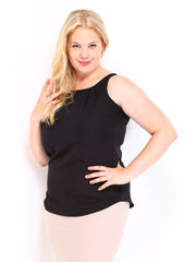 Curvy by D Muse Women Black Top