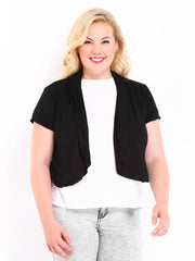 Curvy by DressBerry Black Shrug
