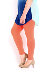 Curvy by DressBerry Women Orange Leggings