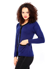 D Muse Women Blue Sweater