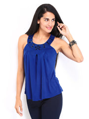 D Muse Women Blue Top