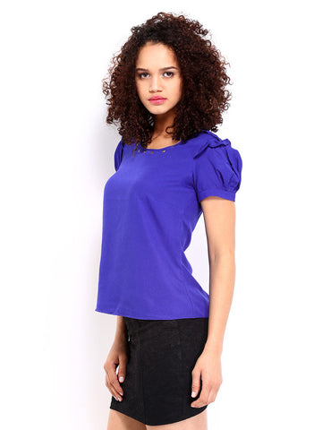 D Muse Women Blue Top