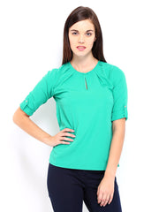 D Muse Women Green Top