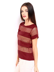 D Muse Women Maroon Top