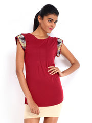 D Muse Women Maroon Top