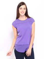 D Muse Women Purple Top