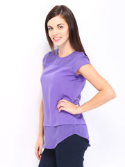 D Muse Women Purple Top