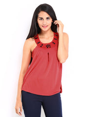 D Muse Women Red Top
