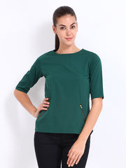 D Muse Women Green Top