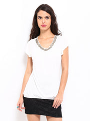 D Muse Women White Top