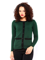 D Muse Women Green Sweater