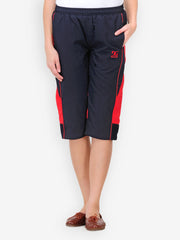Dazzgear Women Black Capris